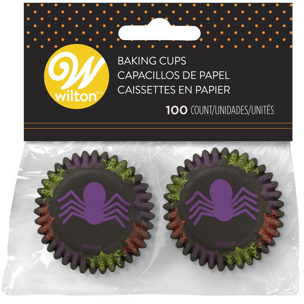 Muffinsform MINI Halloween Spider, 100 stk 2