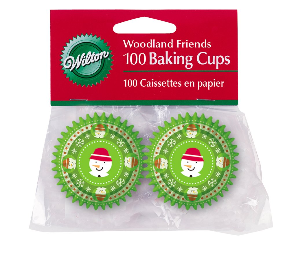 Muffinsform MINI Winter wood, 100 stk