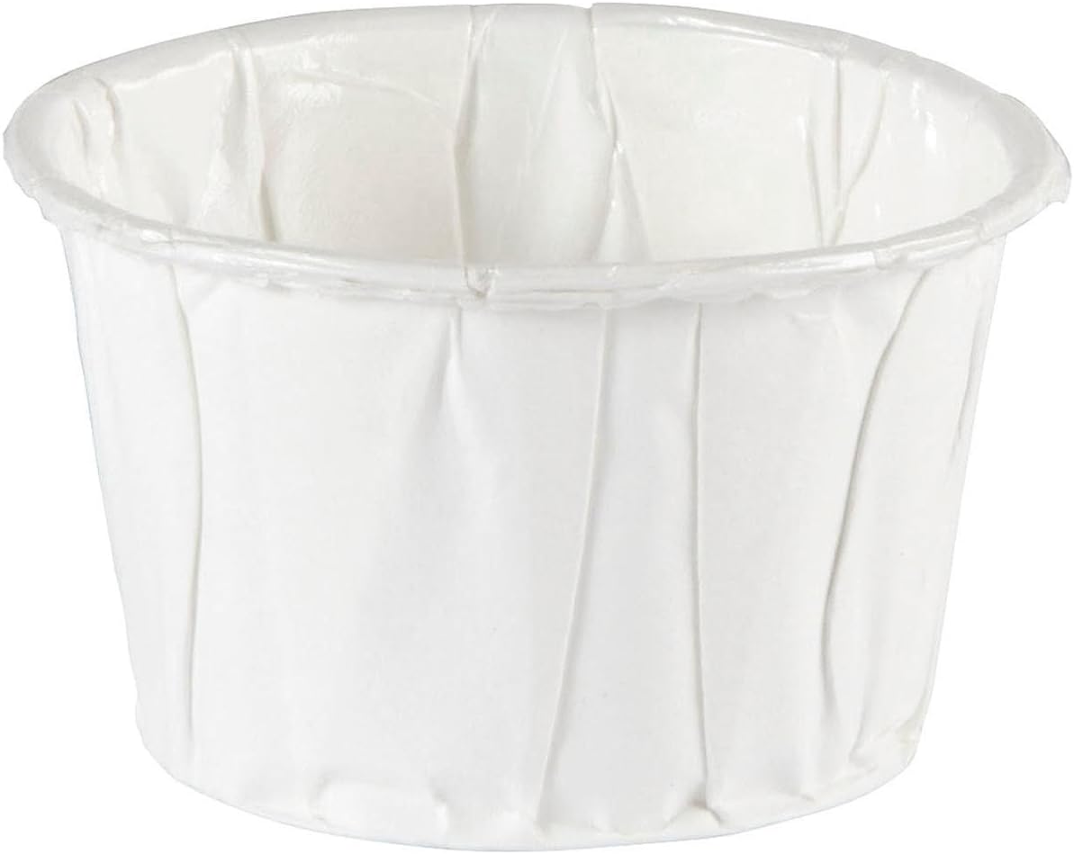 Muffinsform Nut Cup 3,5 cm Hvit, 36 stk