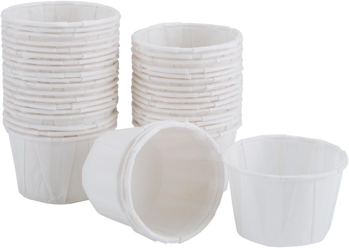 Muffinsform Nut Cup 3,5 cm Hvit, 36 stk
