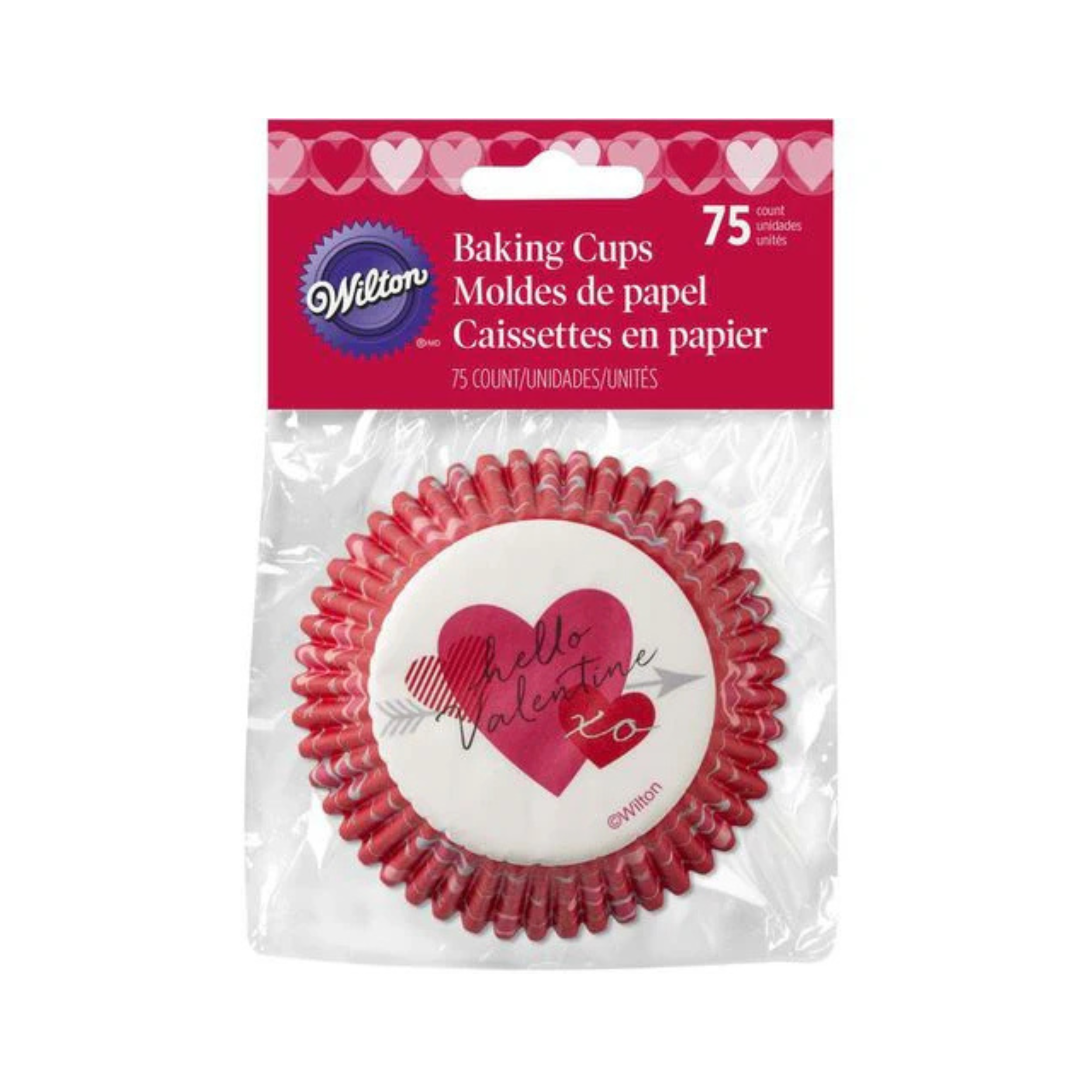 Muffinsform STD Heartfelt, 75 stk