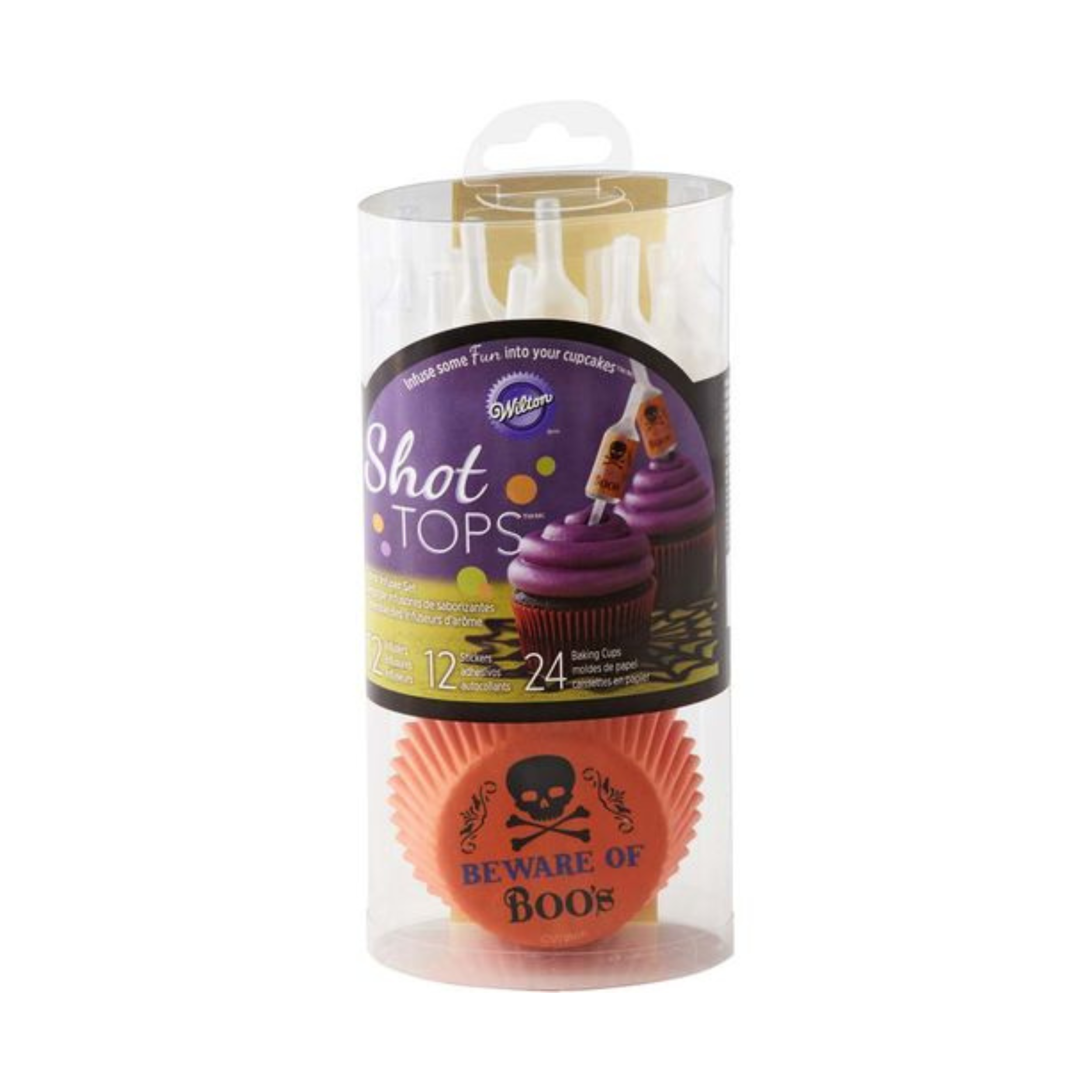 Muffinspynt flaske shot halloween