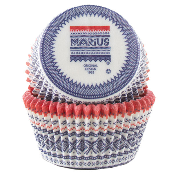 Muffinsform STD Marius Hvit, 50 stk