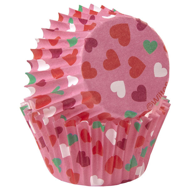 Muffinsform MINI Hjerter, 100 stk