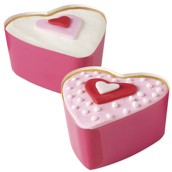Bakeform Papir Hjerte 12 pk