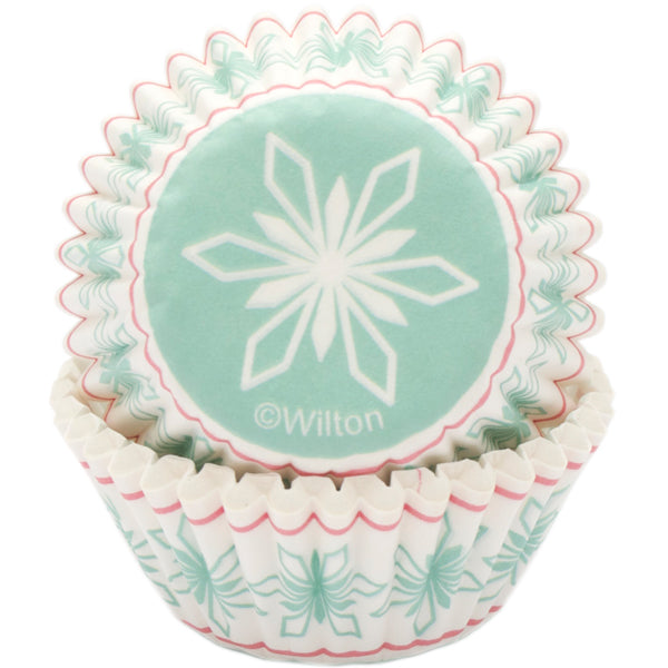Muffinsform MINI Snowflake, 100 stk