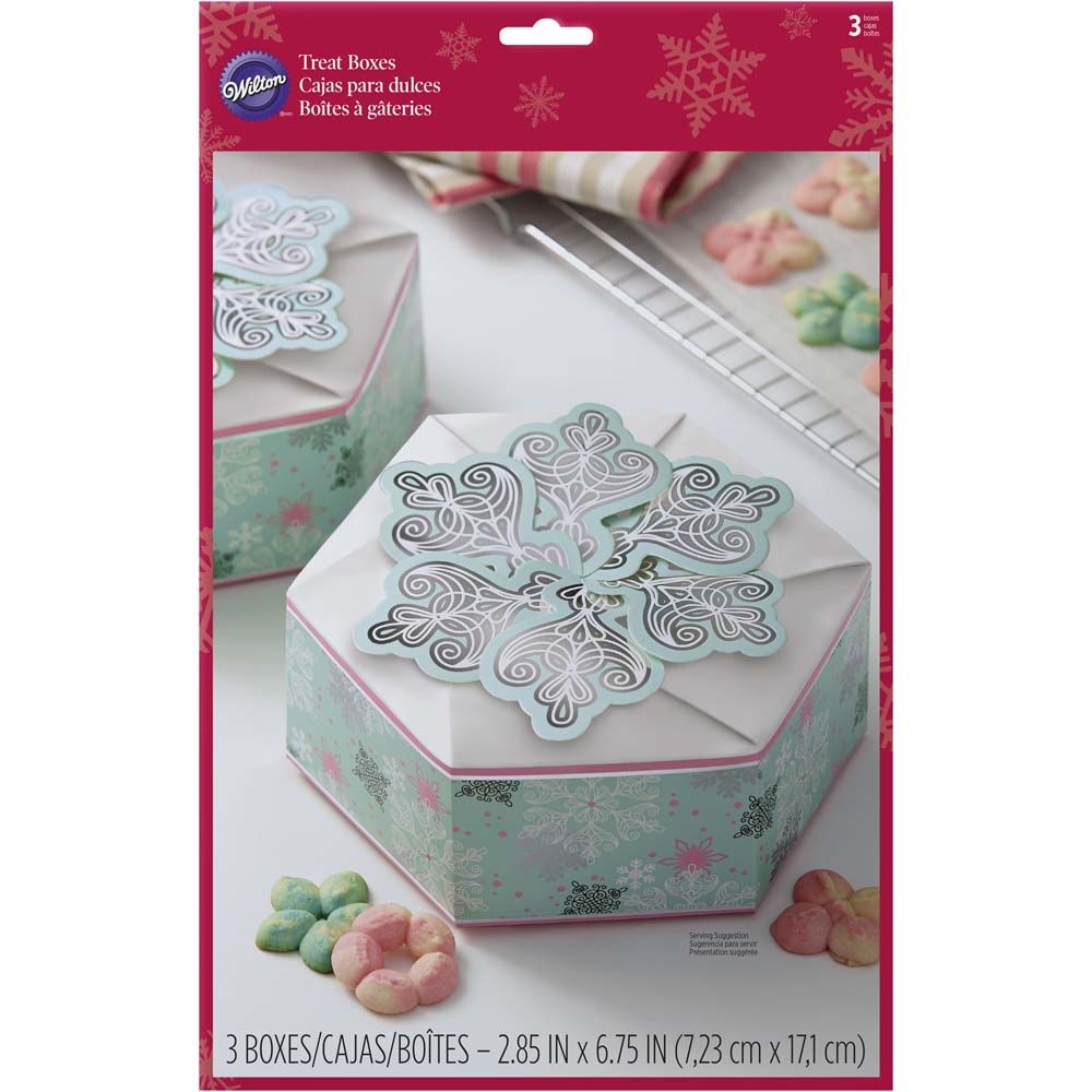 Kakeboks Snowflake Hexagon 3 Stk 2