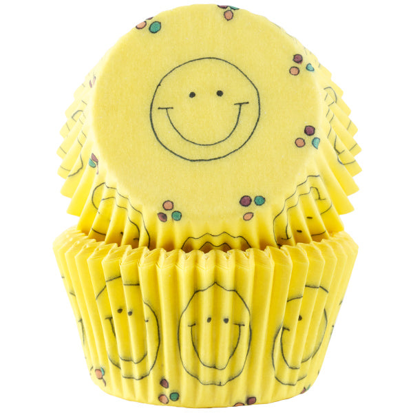 Muffinsform STD Smiley, 50 stk