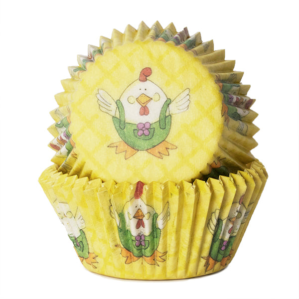Muffinsform STD Påskekylling, 50 stk