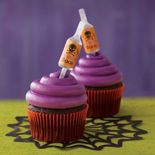 Muffinspynt flaske shot halloween 2