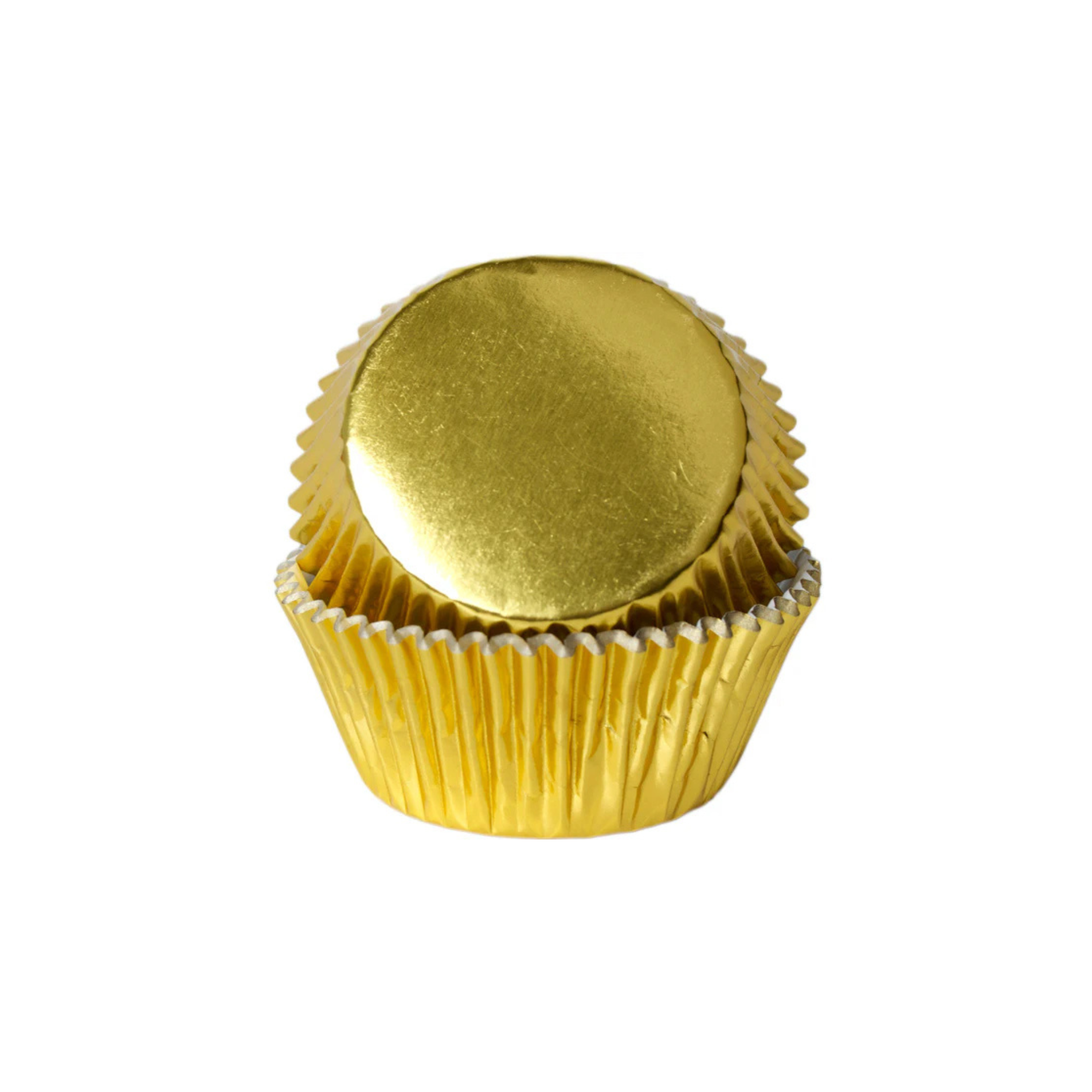 Muffinsform Konfekt Gull, 60 stk