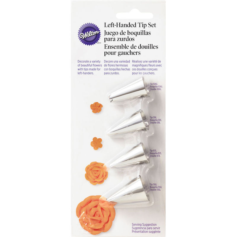 Tippsett Blomster, LEFT HANDED, 4 stk