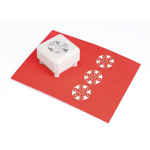 Punch All Over the Page-Skylands Snowflake