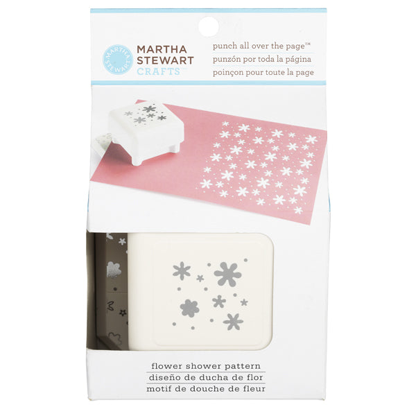 Punch All Over the Page-Flower Shower Pattern 2