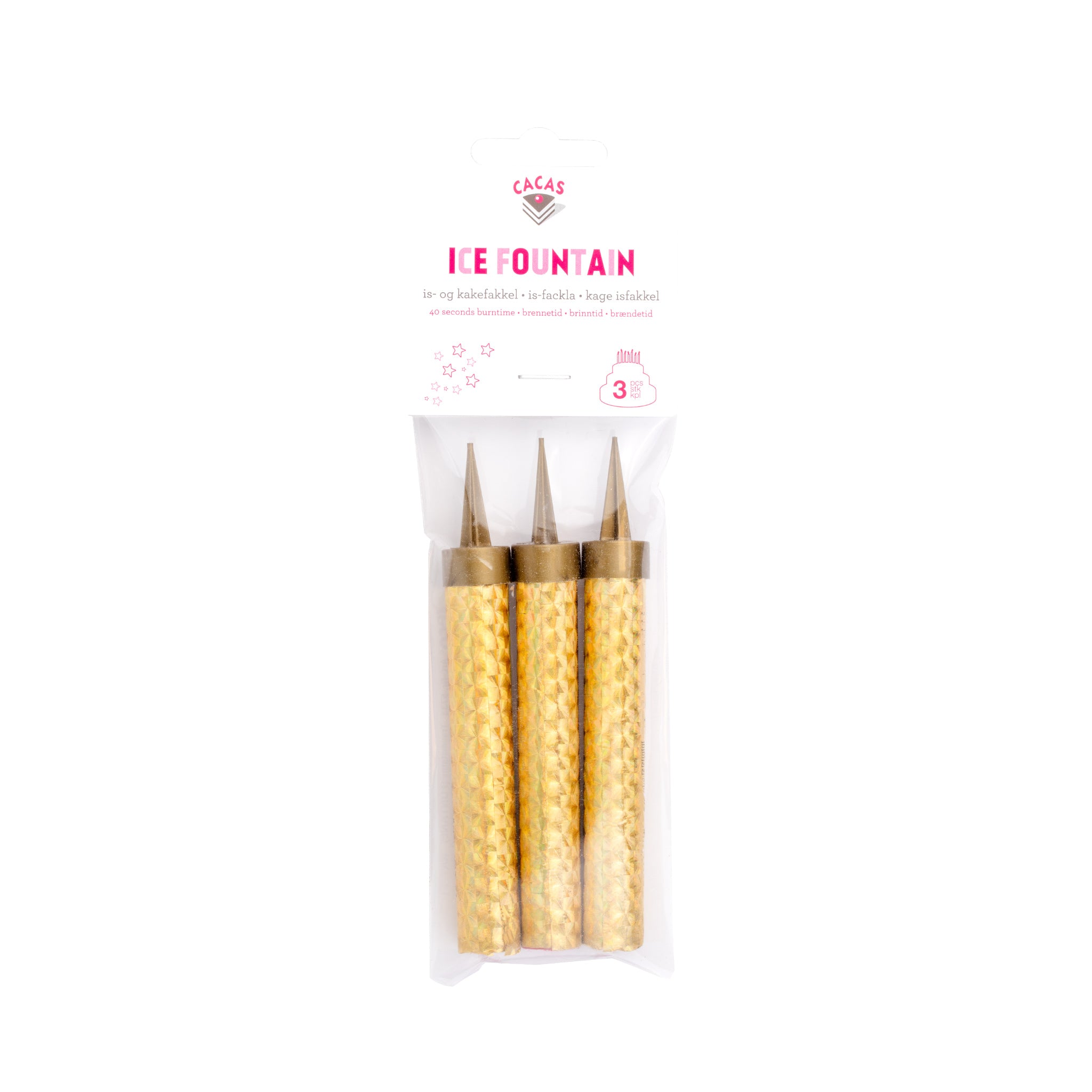 Is og kakefakkel, 3 pk 4