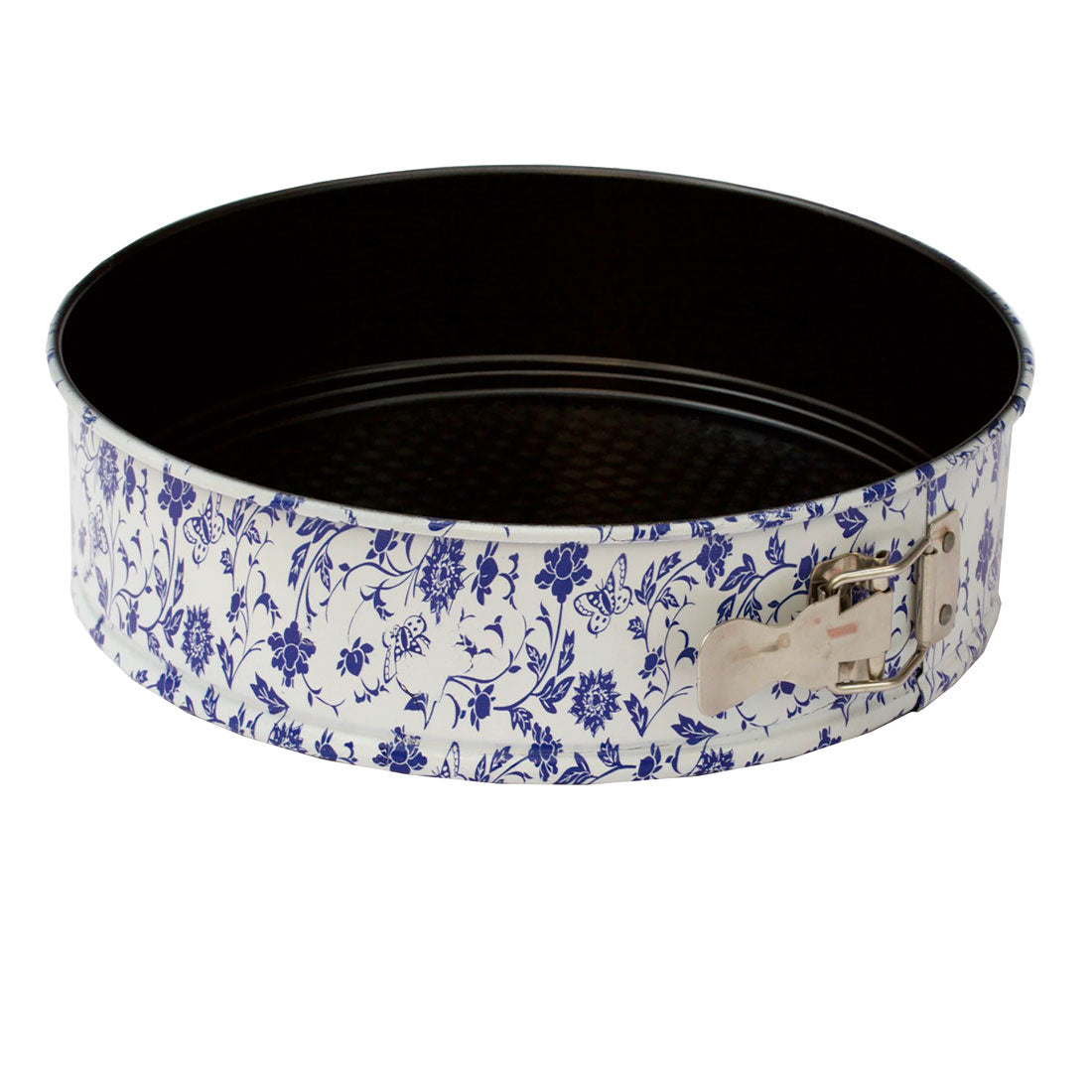 Springform med Blå blomster, 26 cm