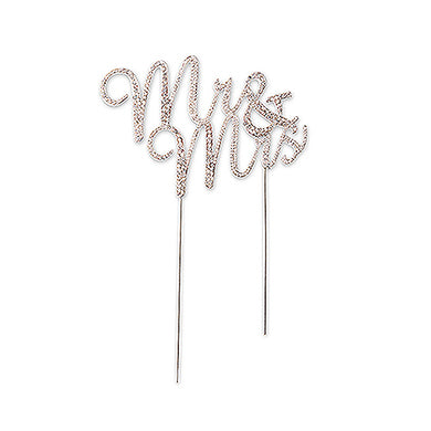 Kakepynt Mrs&Ms Sølv, H10 cm 2
