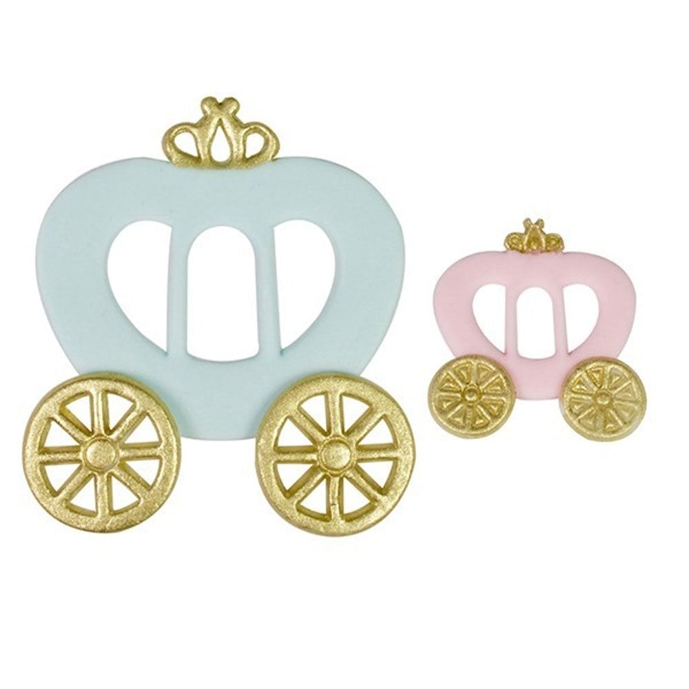 Utstikkersett Prinsessevogn, 3 deler, 10 cm