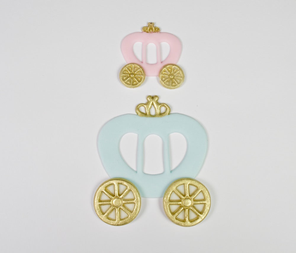Utstikkersett Prinsessevogn, 3 deler, 10 cm