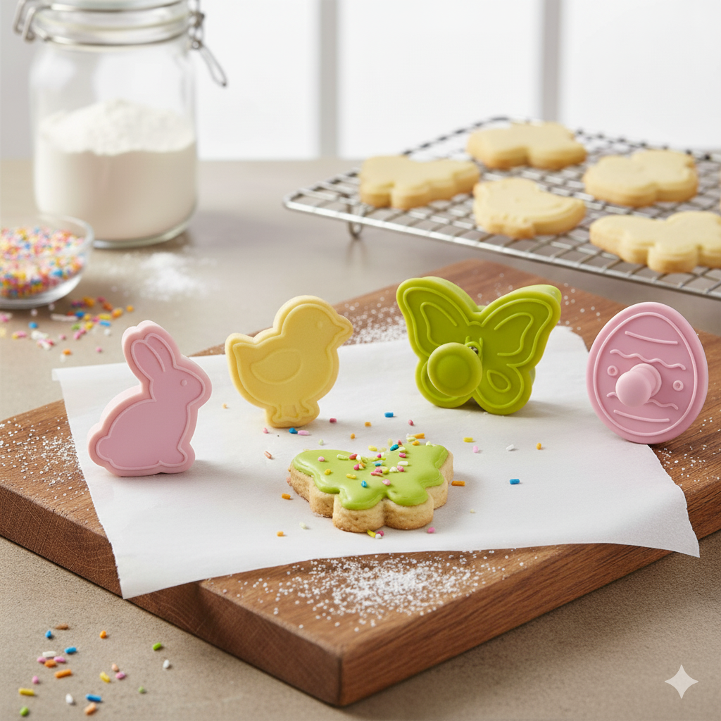 Utstikkersett mini Påske 4 deler