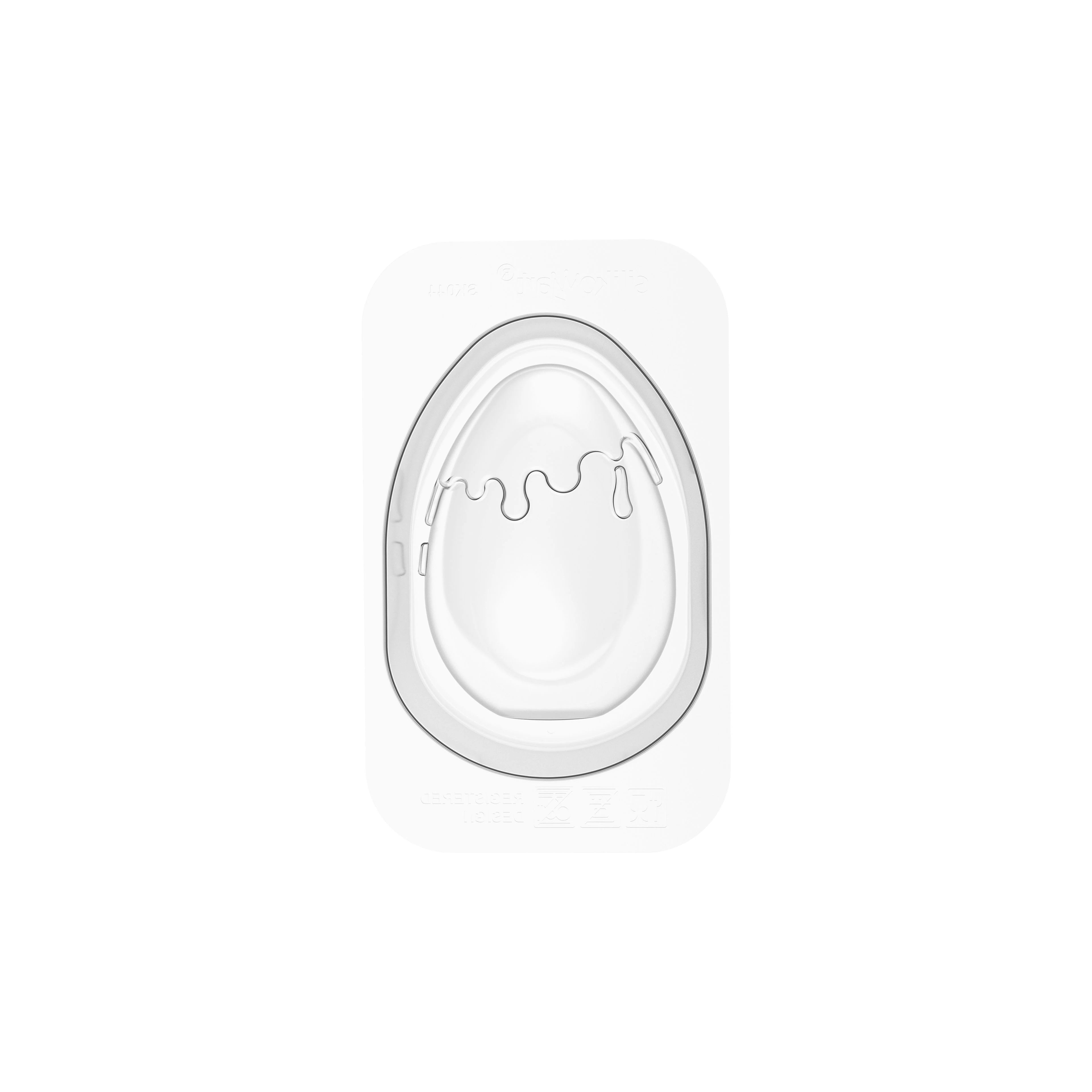 Konfektform Egg Drippy 5,8x12cm H16,2cm 4