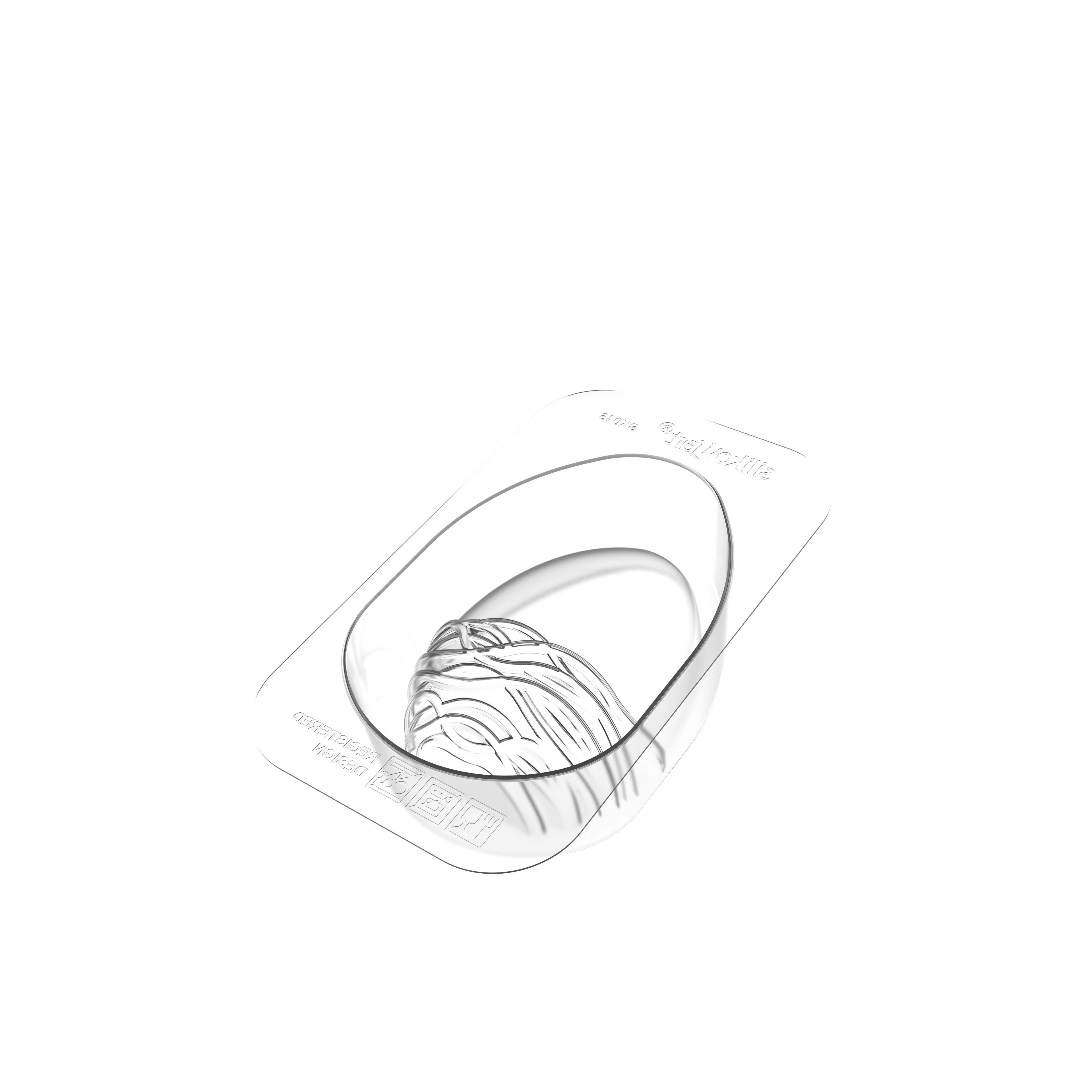 Konfektform Egg m/rede 6x12cm H16cm 3