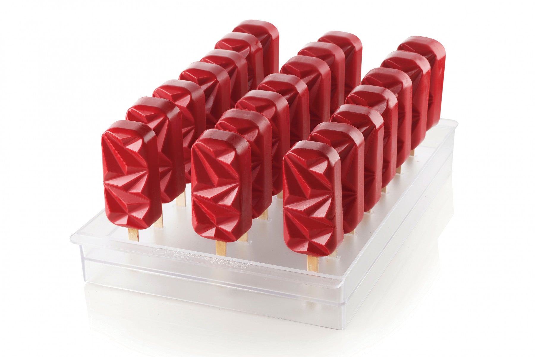 Silikonform Ispinner mold, 12 stk pinner 5
