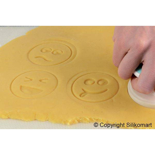 Utstikker Smiley, 4 ass stempler 3