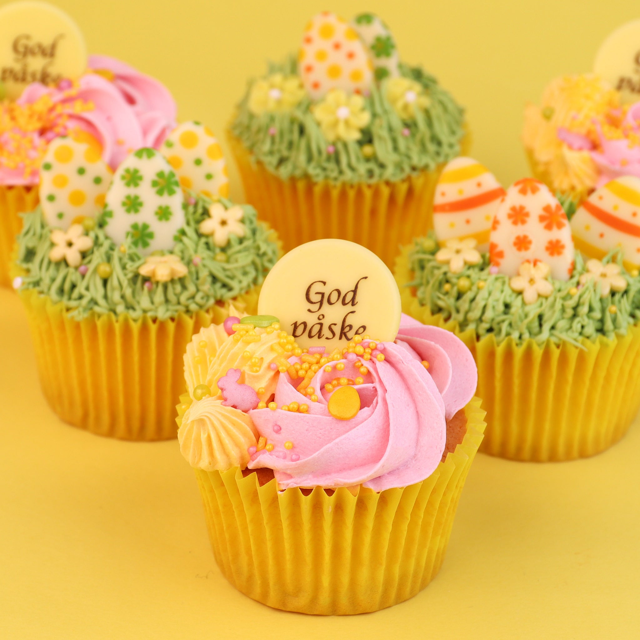 Sjokoladepynt Mønstrete egg ass 30x20mm