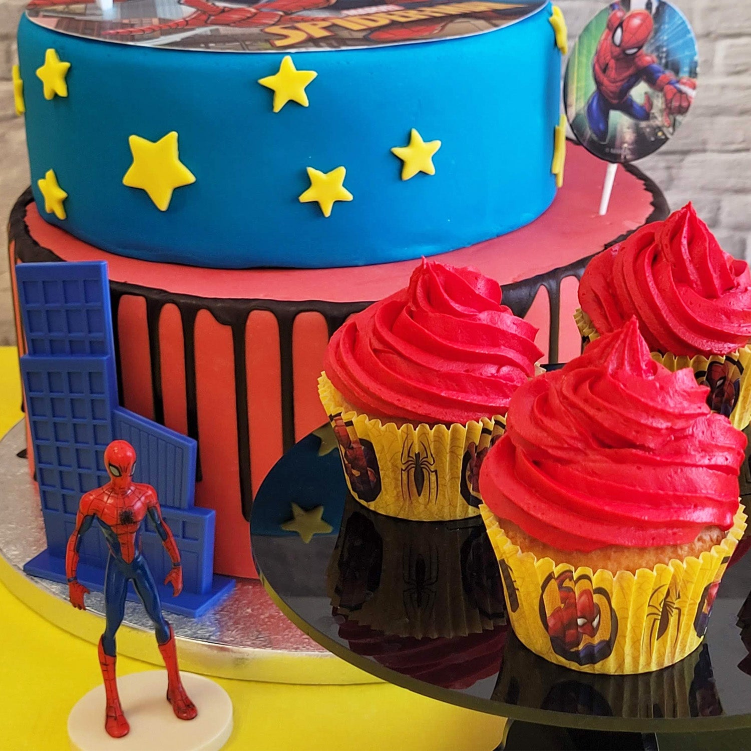 Partypakke Spider-Man 4 deler 3