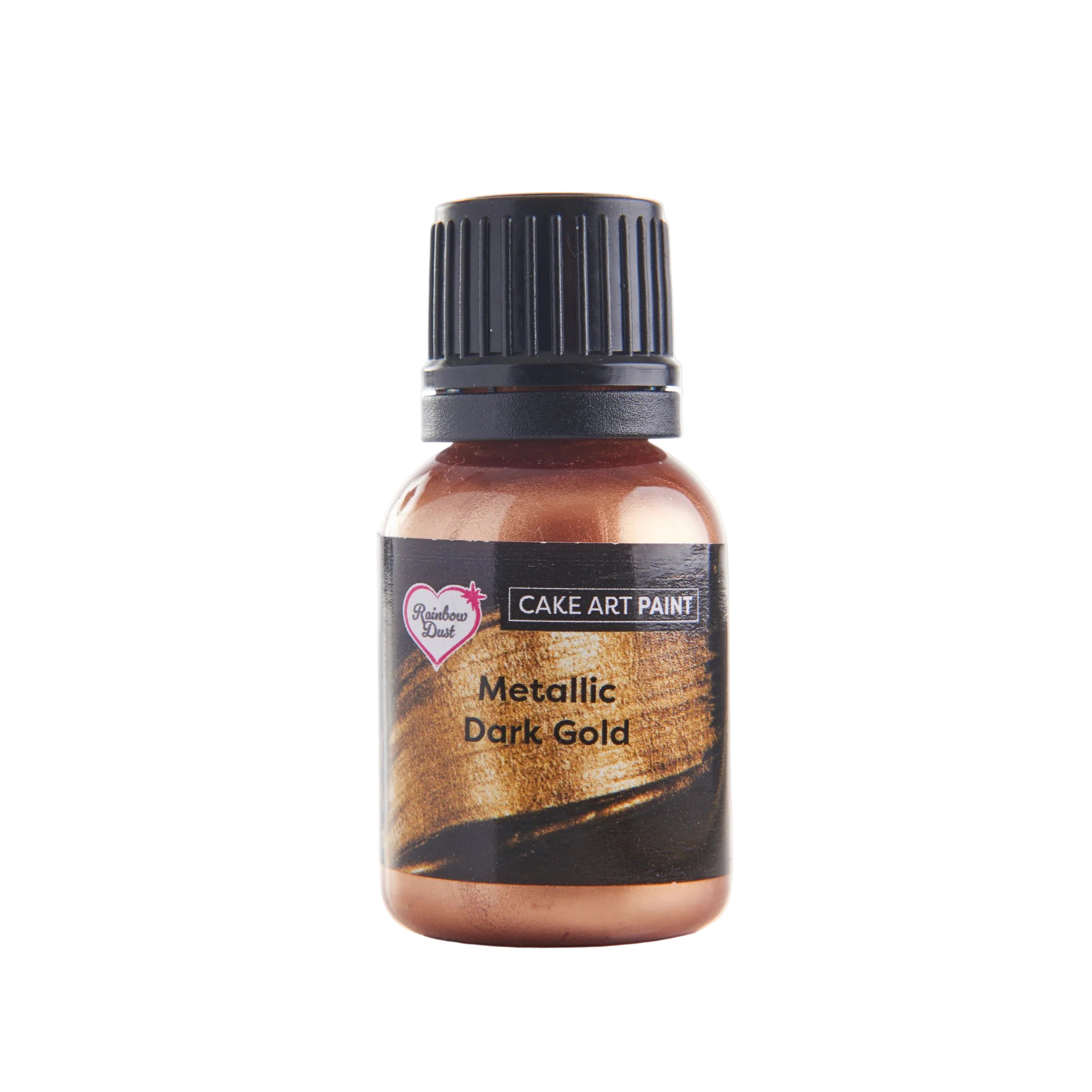 Maling spiselig Metallic - Dark Gold 25ml