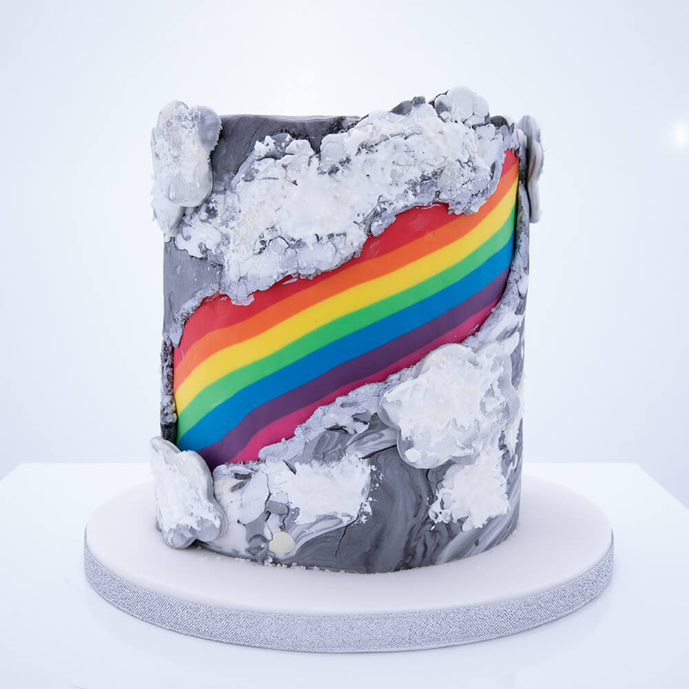 ProGel Pastafarger Rainbow, sett av 6