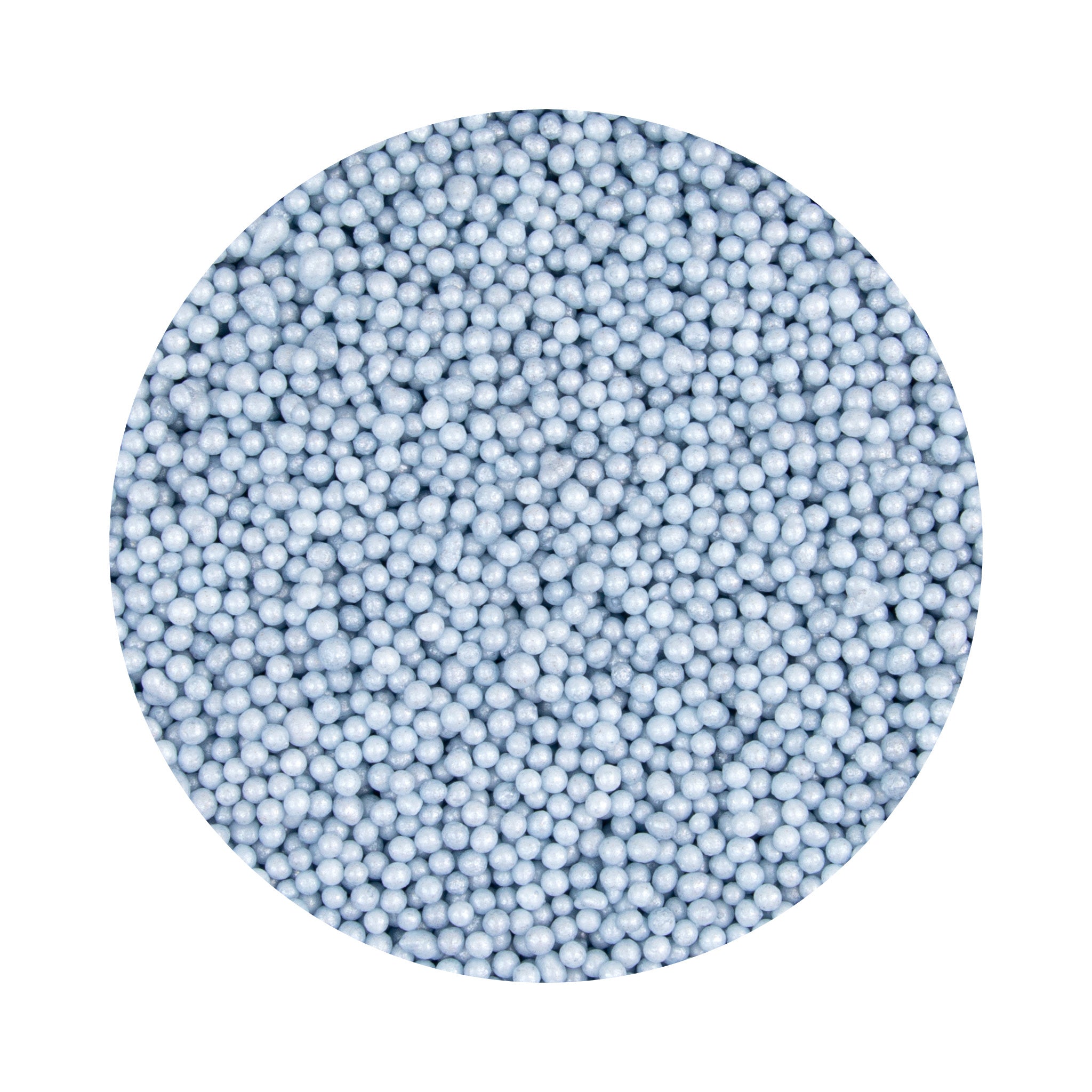 Kakestrø Miniperler Isblå 90g