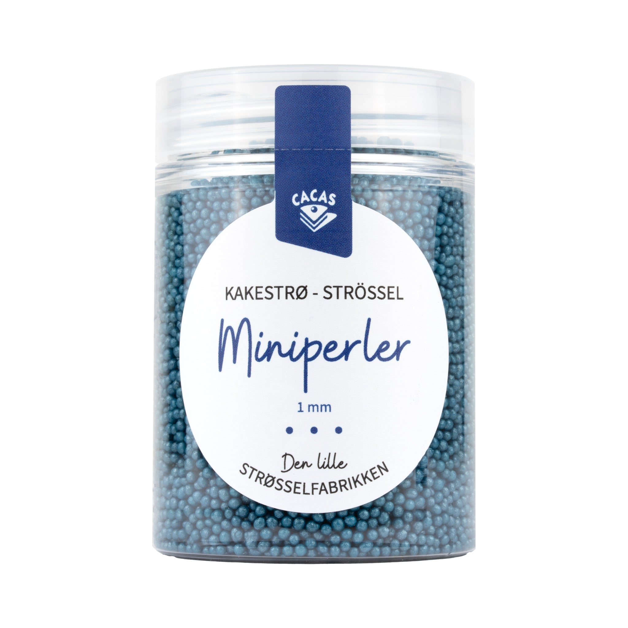 Kakestrø Miniperler Mørkeblå 90g 2