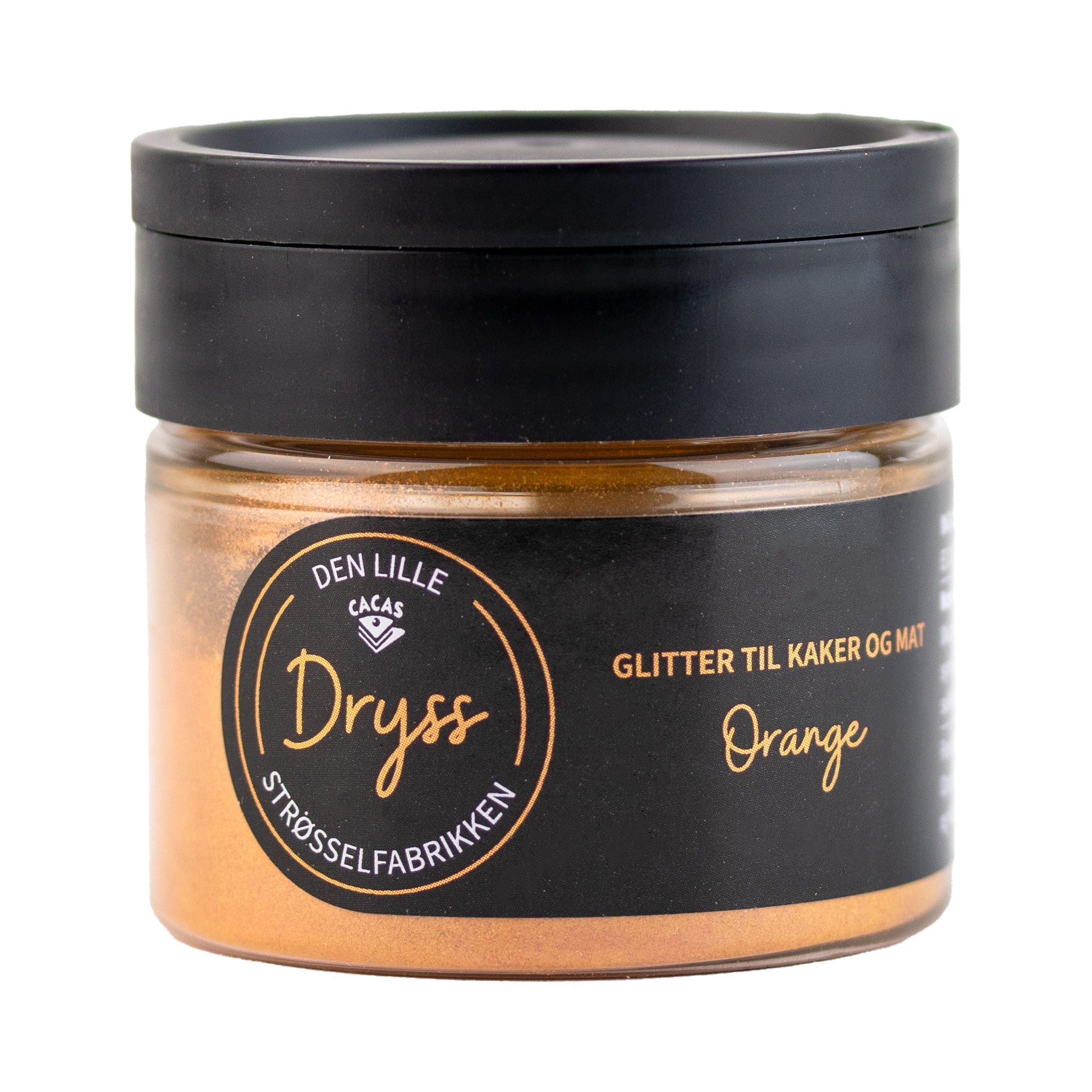 Dryss Glitterpulver Orange 10g