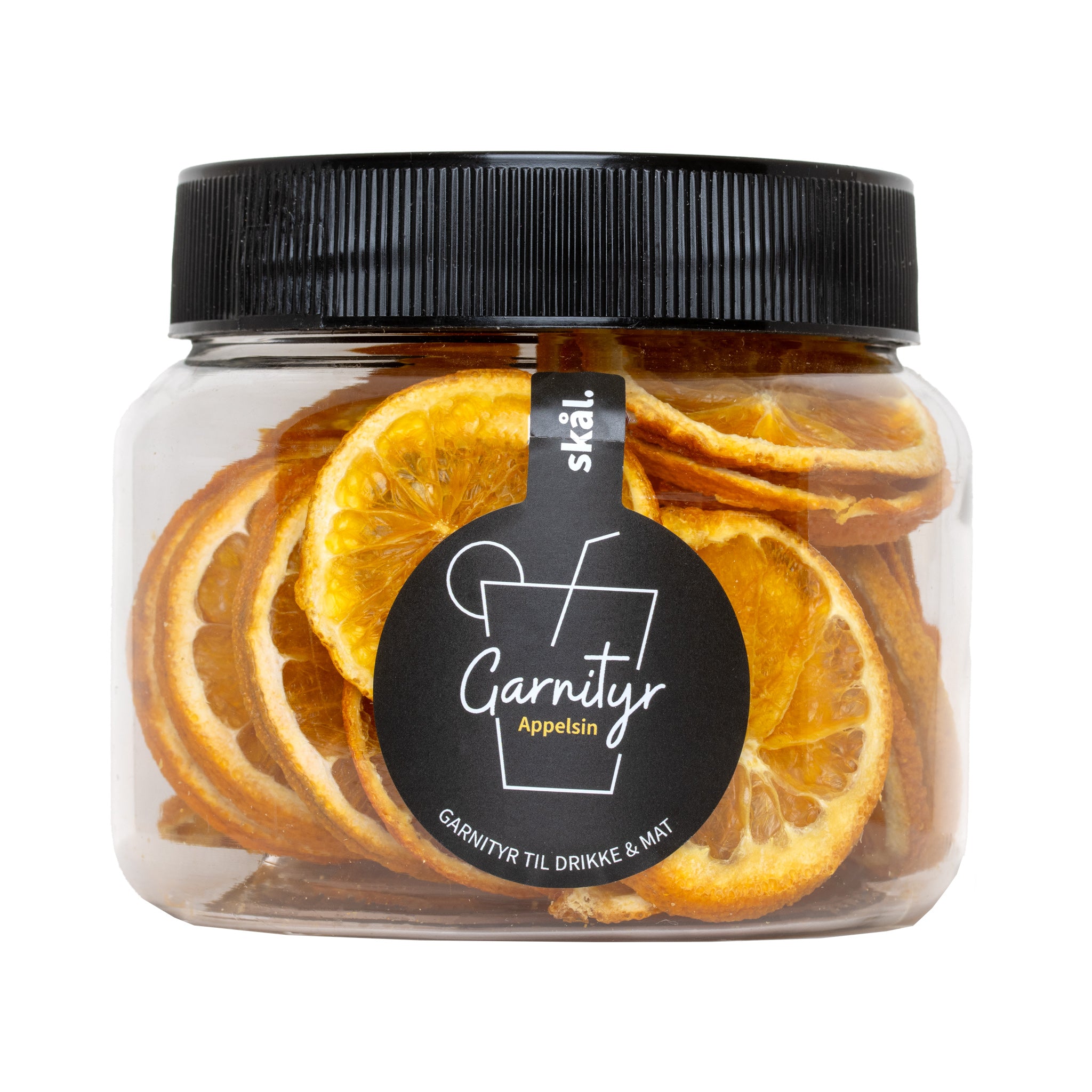 Skål Garnityr Tørket Appelsin 70g