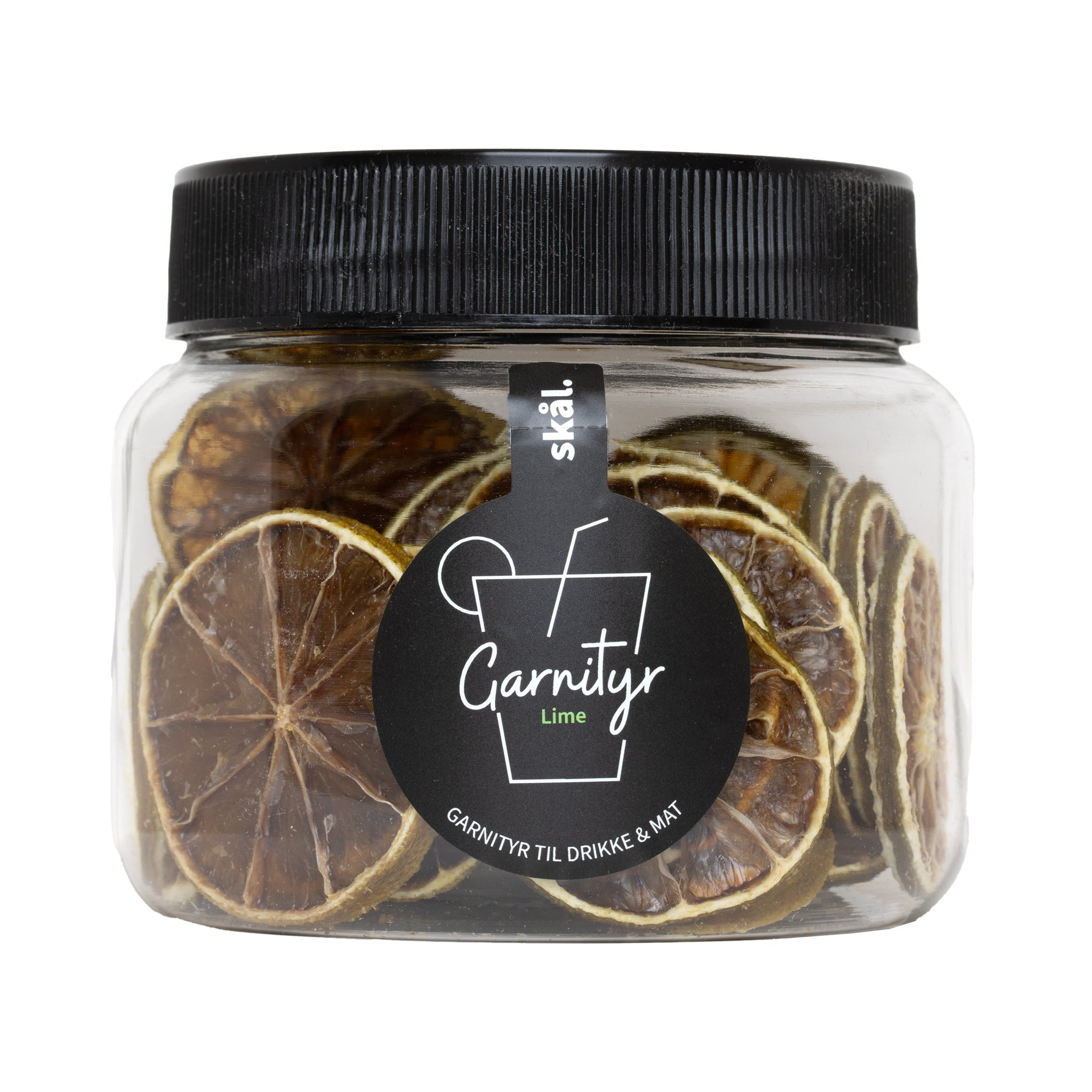 Skål Garnityr Tørket Lime 55g