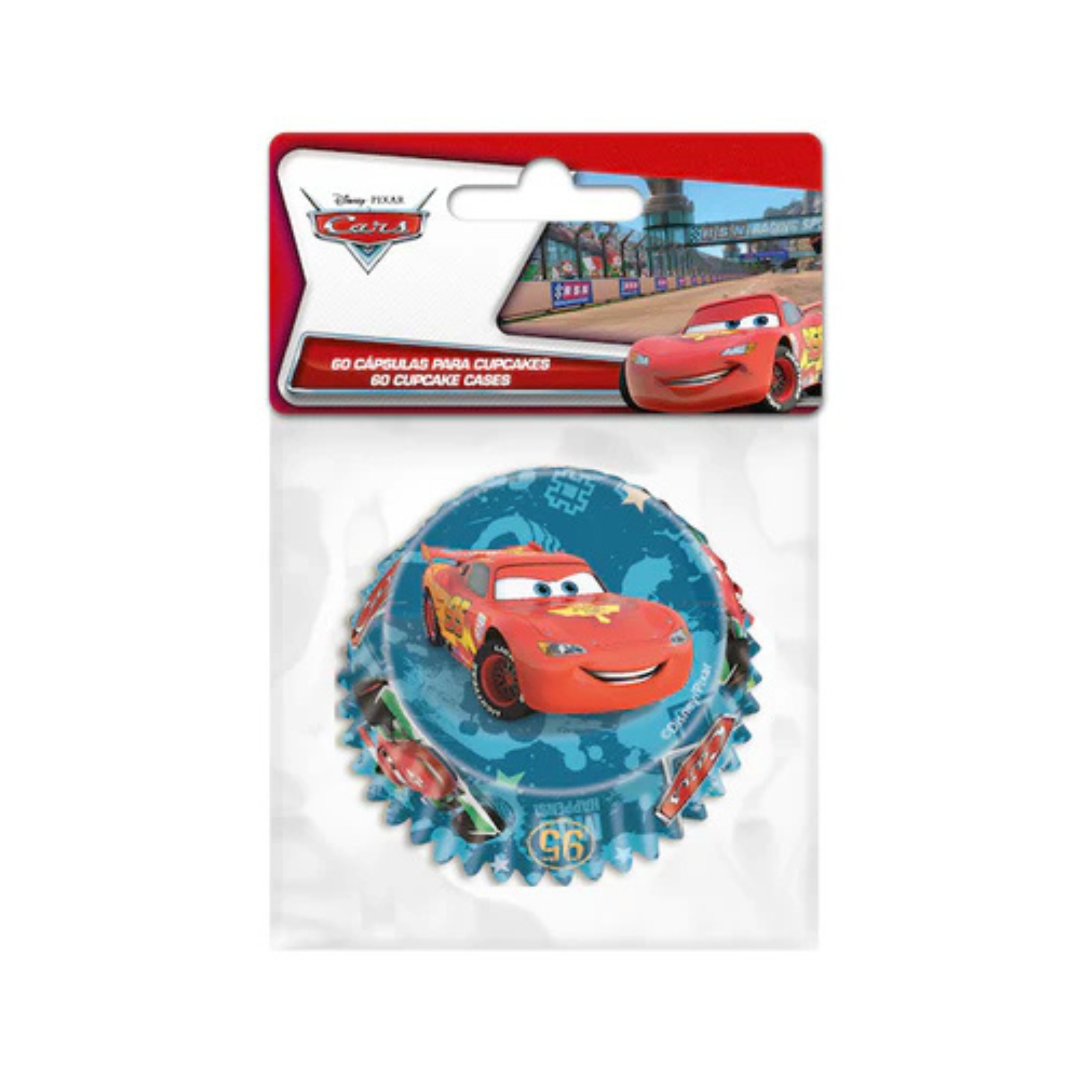 Muffinsform STD Cars, 60 stk