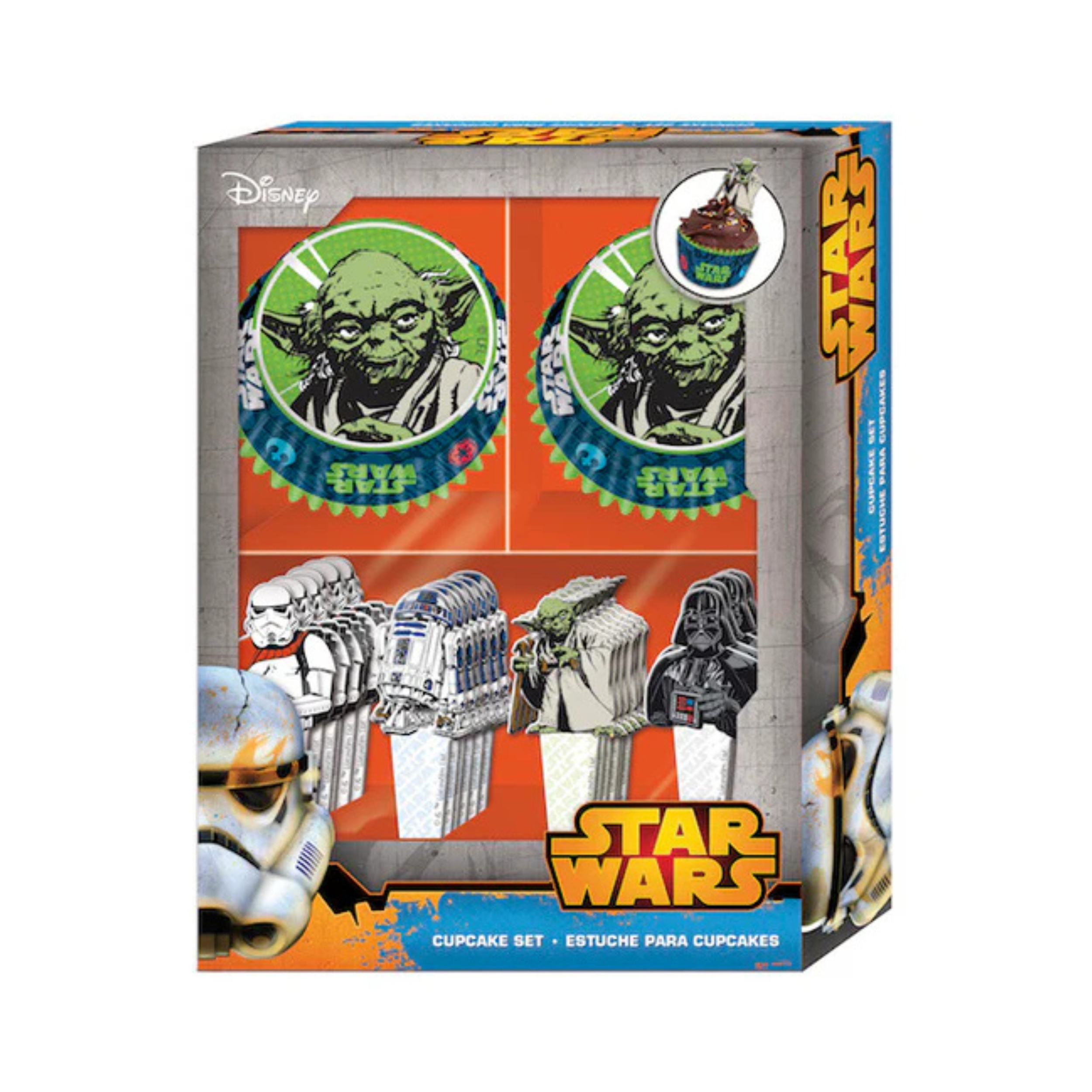 Muffinsform STD Star Wars, 60 stk m/24 topper