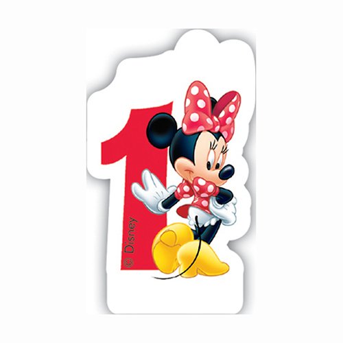 Nummerlys #1 med Minnie Mouse