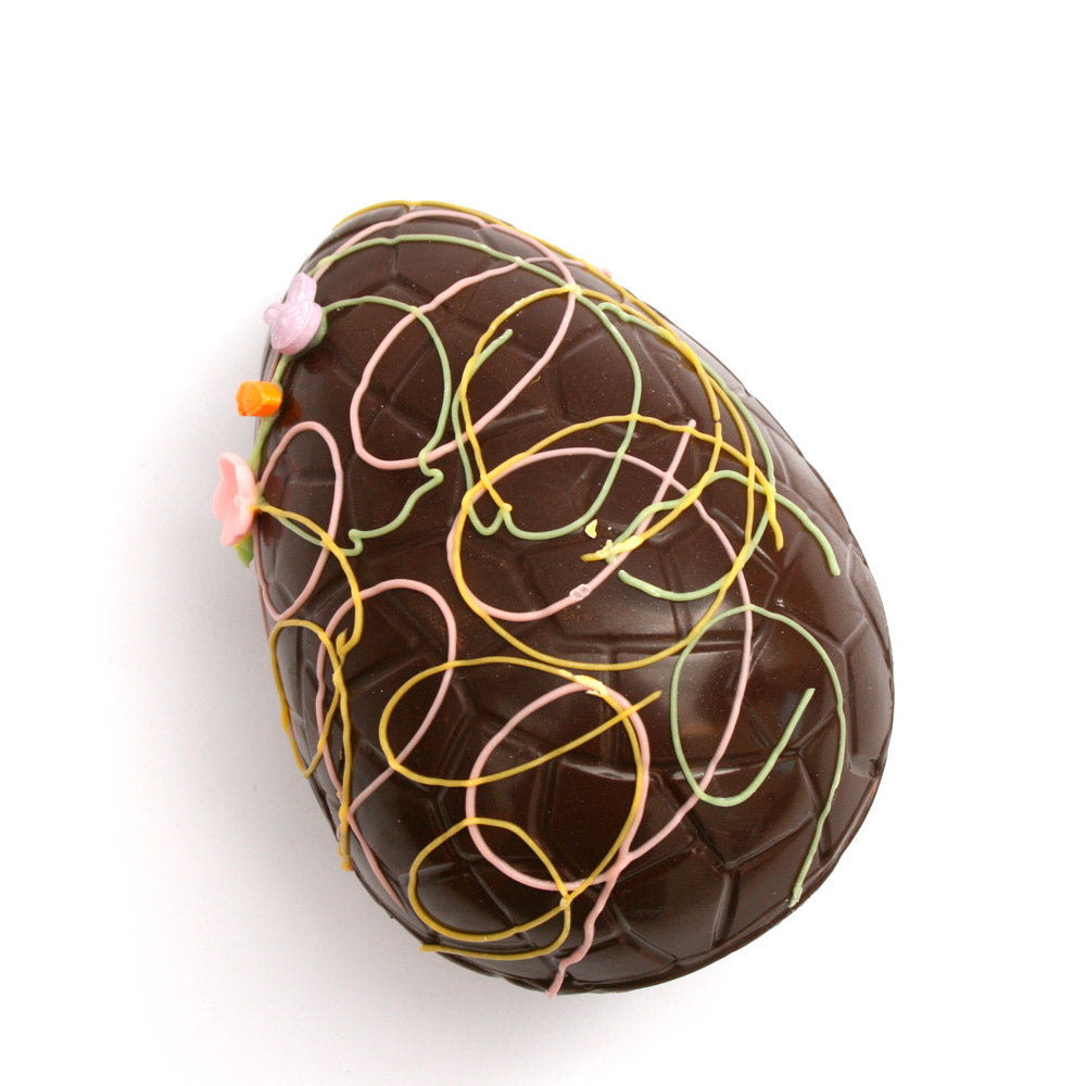 Sjokoladeform Egg Krakelert 11 cm 2