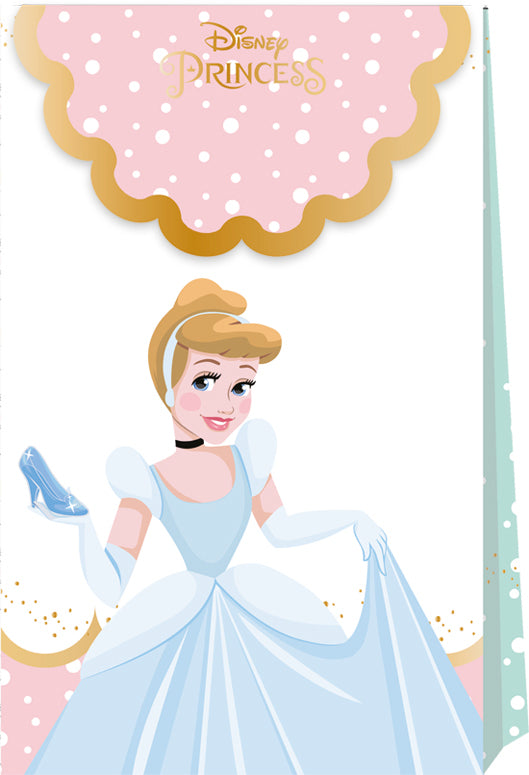 Gavepose i papir True Princess, 6 stk