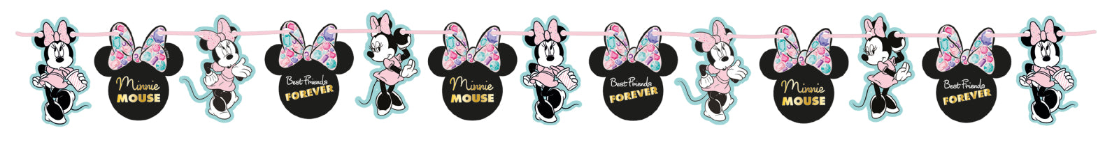 Banner i papp Minnie Gem, ca 2 meter