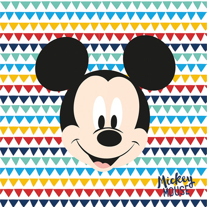 Papirservietter Mickeu Mouse AW 20 stk, 33x33cm