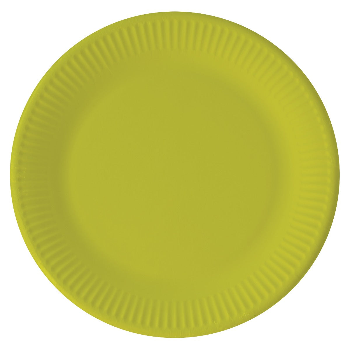 Papptallerken Lime Grønn 23 cm, 8 stk COMPOSTABLE