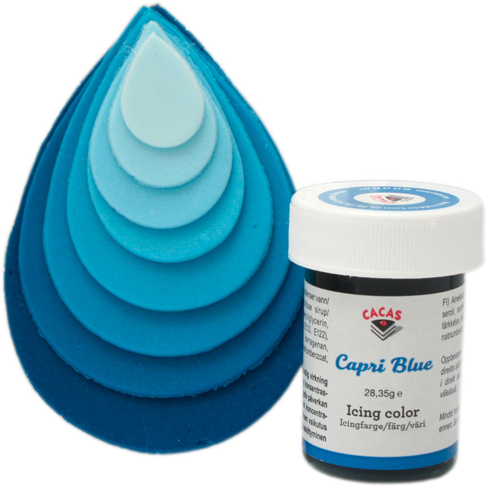Icingfarge Marineblå Cacas 28,35 g 4
