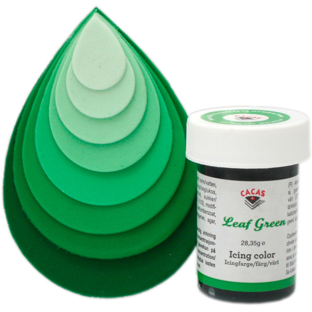 Icingfarge Bladgrønn Cacas 28,35 g 4