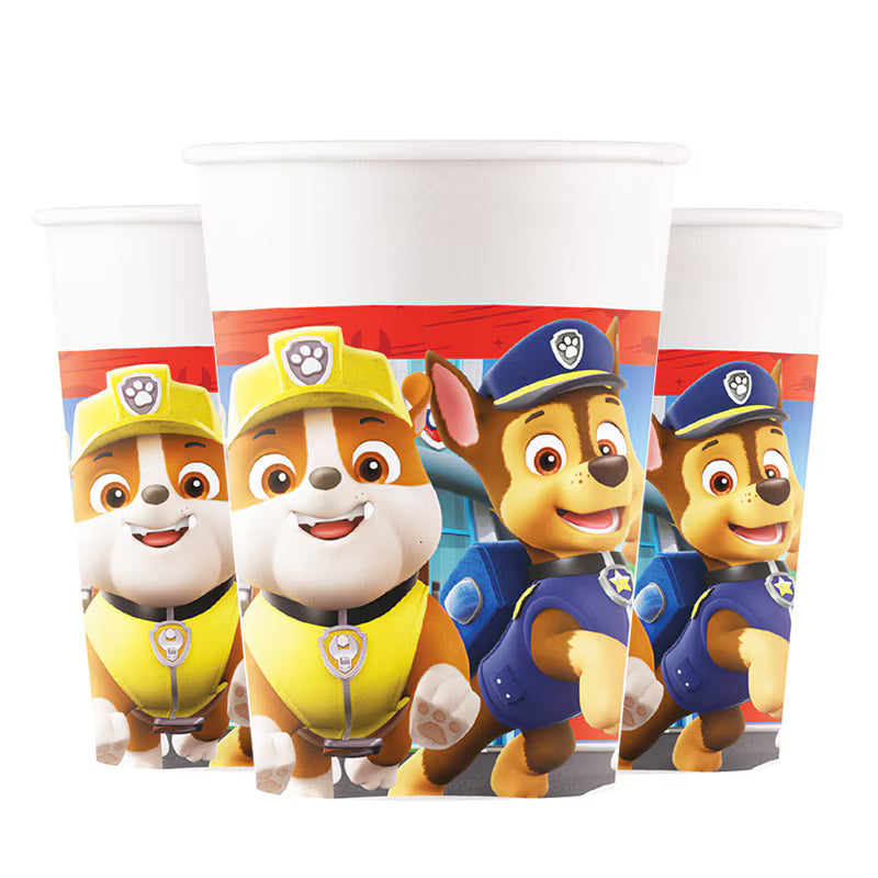 Pappkopper Paw Patrol Rescue Heroes 8stk