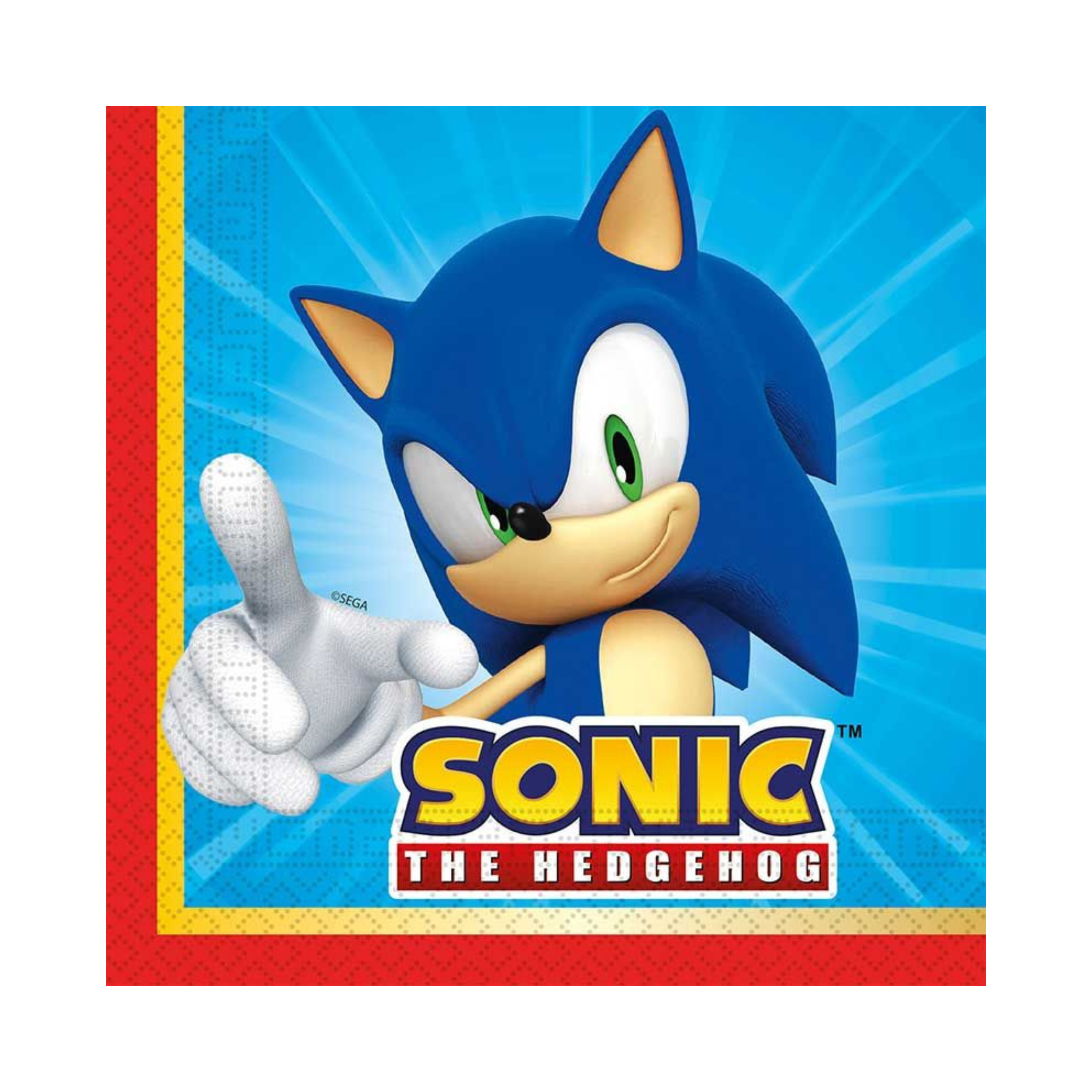 Papirservietter Sonic 20 stk 33x33cm