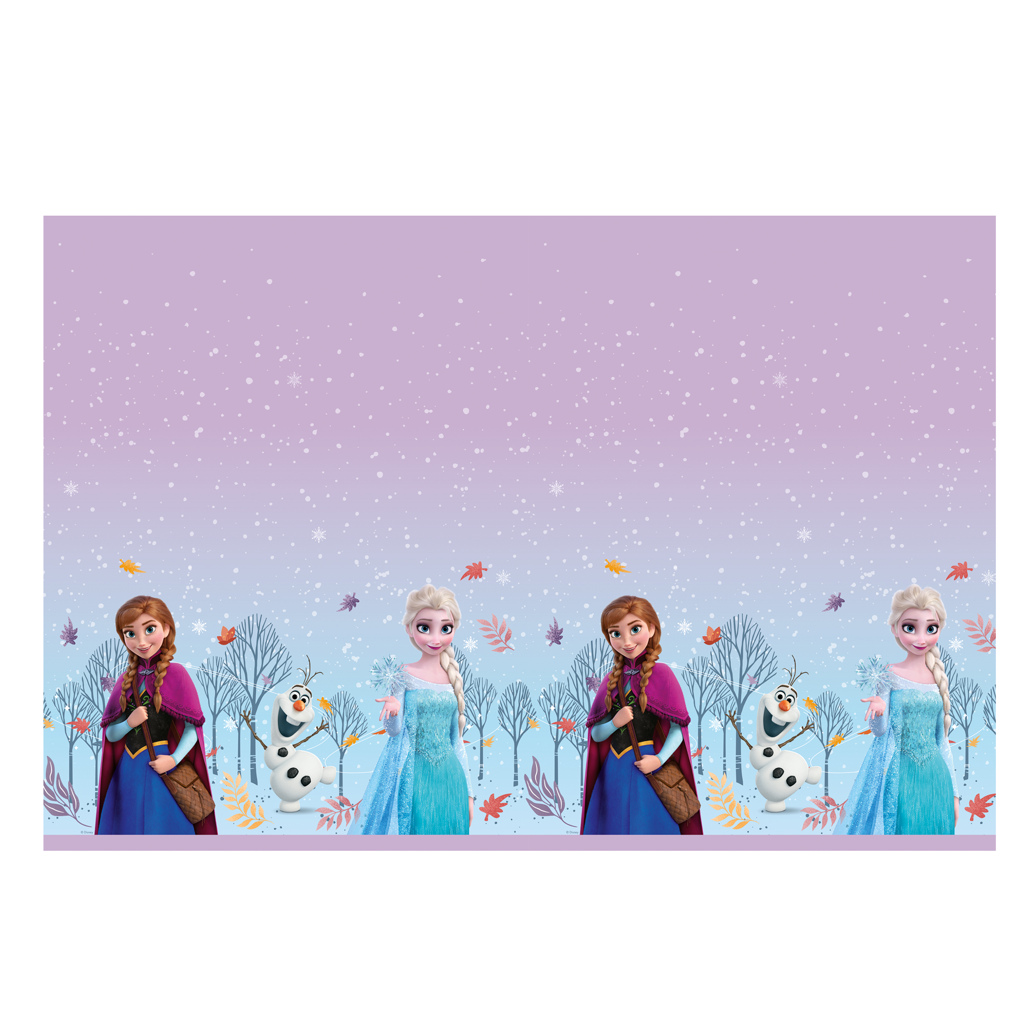 Plastduk Frozen Idyllic Wonder 120x180cm